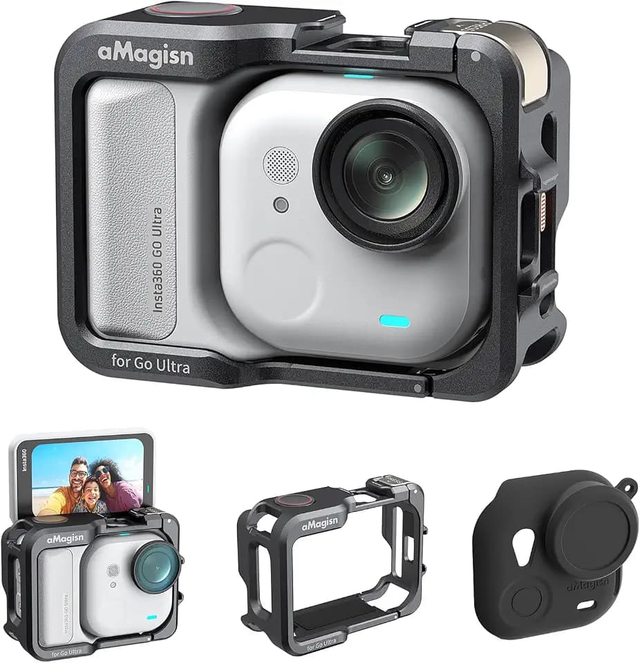 Aluminum Cage Case for Insta360 Go Ultra Accessories