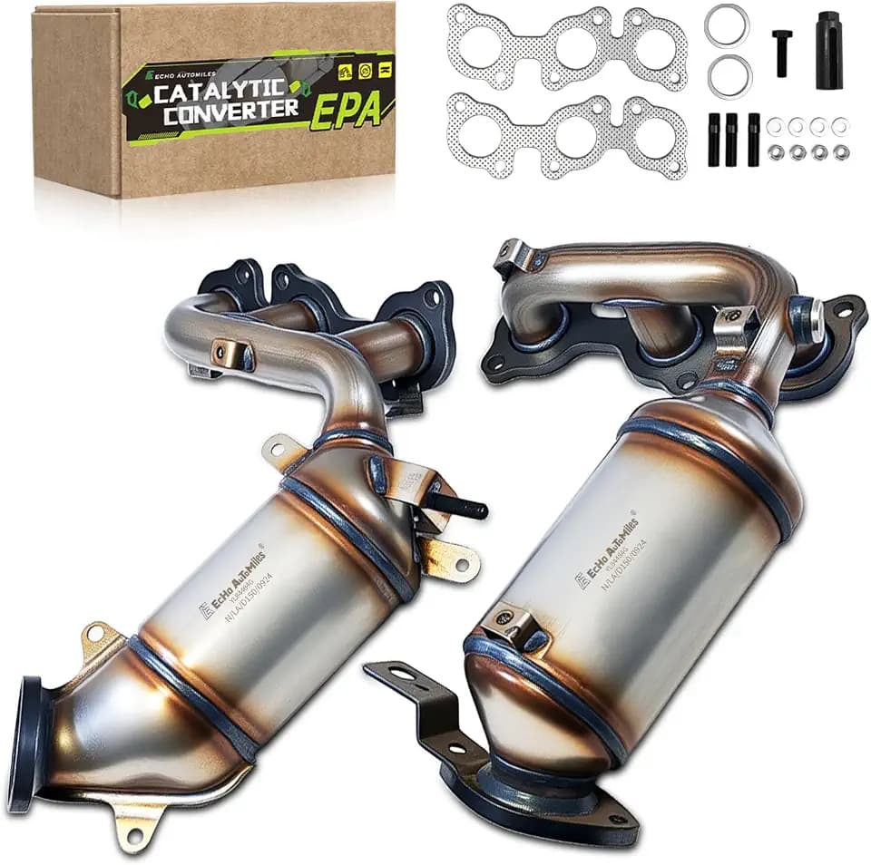 Catalytic Converter Compatible with Toyota Highlander 2004-2007 3.3L, Toyota Sienna 2004-2006 [AWD ONLY], Lexus RX330 2004-2006 3.3L V6, Catalytic Convertor EPA Compliant 16394