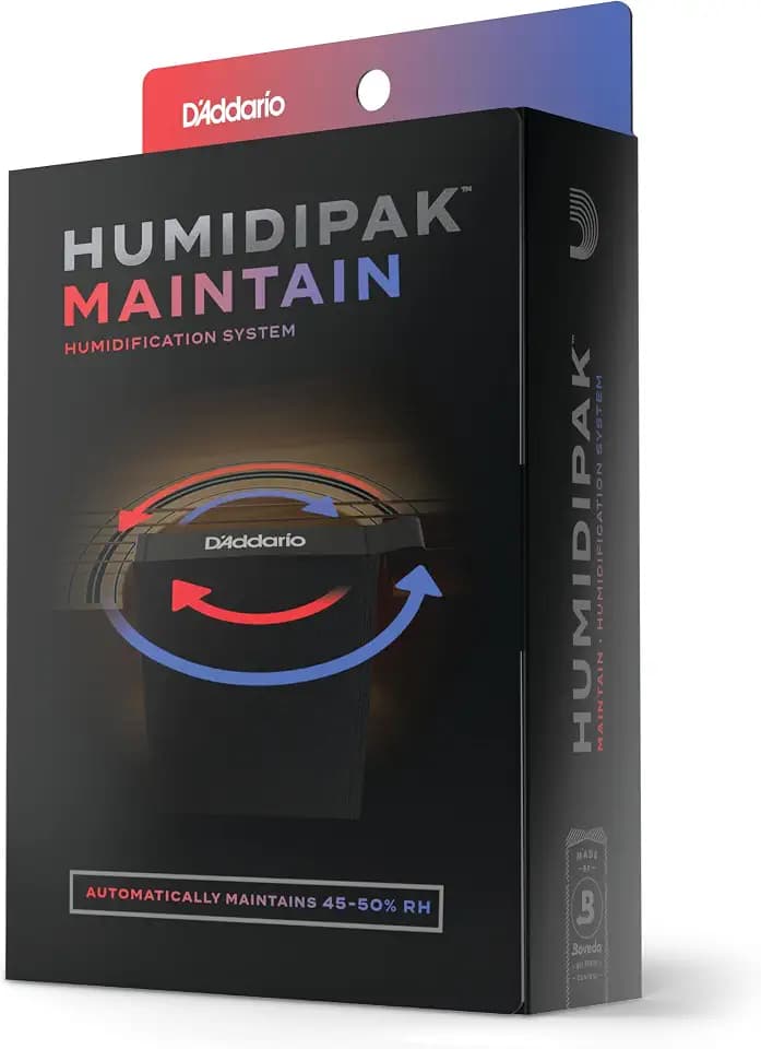 D'Addario Humidipak Guitar Humidity Control Kit, Maintain Case System