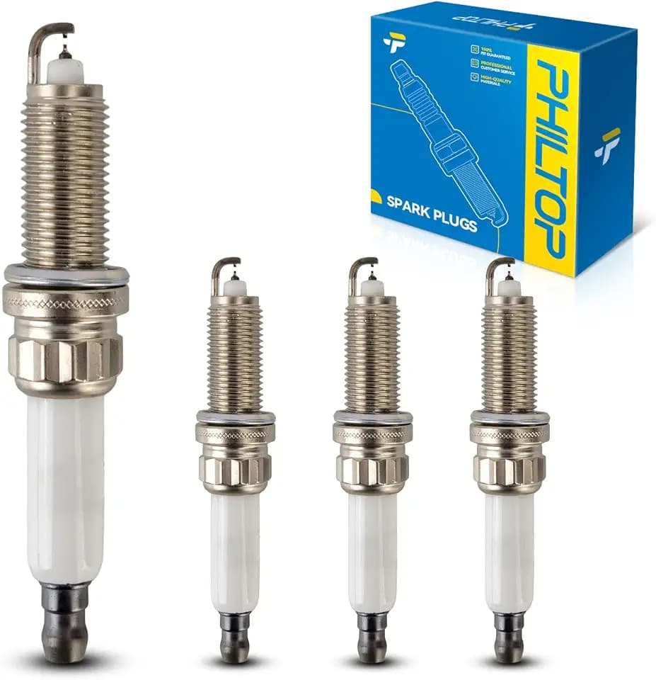 PHILTOP 4-Pack Iridium 97968 Spark Plugs for Cooper, Cooper Countryman