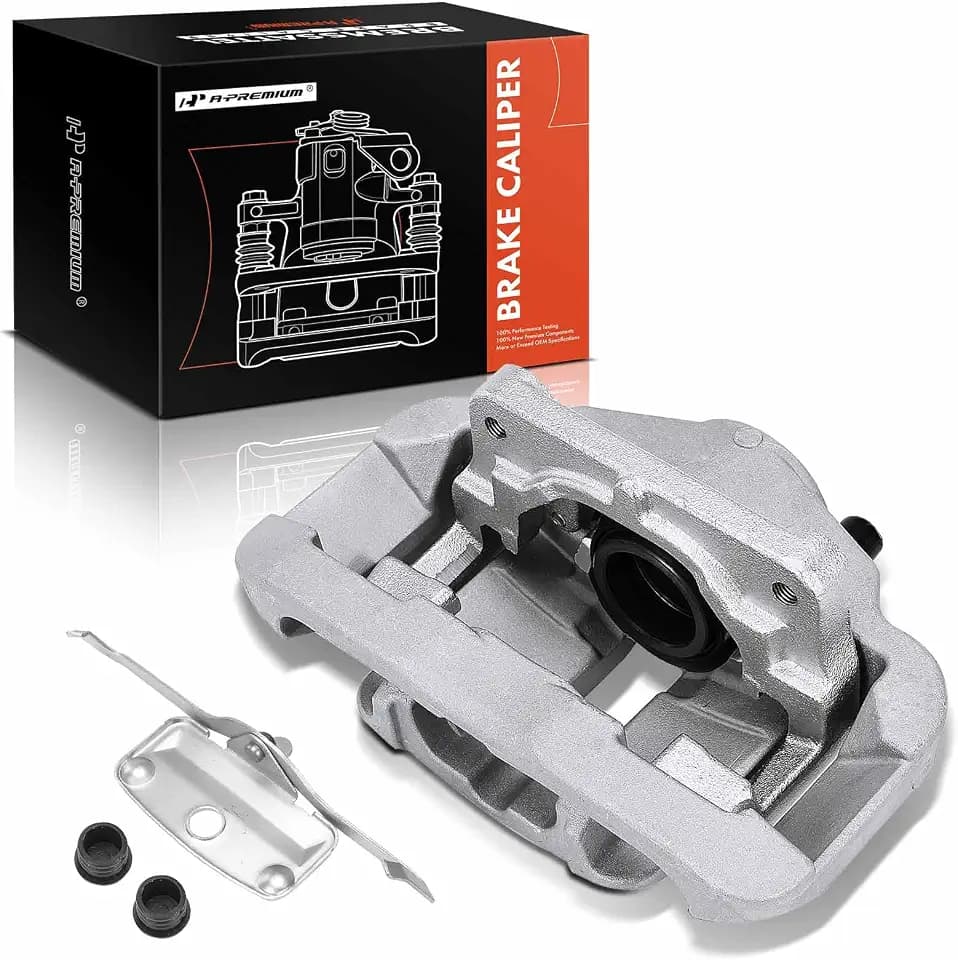 A-Premium Front Right Passenger Disc Brake Caliper with Bracket
