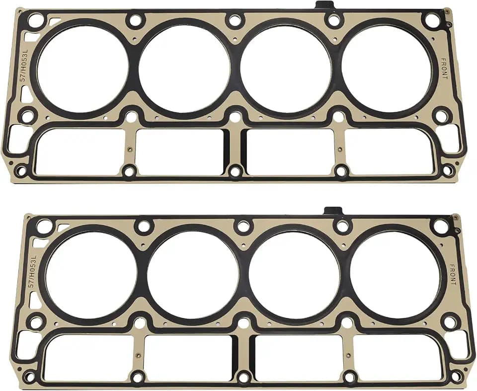 12589226 12498544 MLS Cylinder Multi Layer Head Gasket 2PCS for LS1 LS6 V8 4.8L 5.3L 5.7L LS Engine Head Gasket Kit, for Chevrolet for Buick for GMC for Pontiac for Hummer for Cadillac for Saab