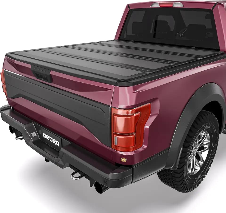OEDRO Low-Profile Hard Quad-Fold Tonneau Cover for 2015-2026 F-150 5.5ft