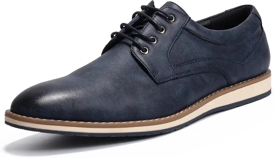 Men's Dress Shoes Casual Shoe for Men Comfort Lace-Up Sneaker Oxford