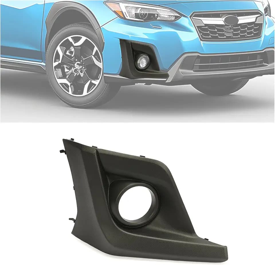 Kojem Right Fog Light Bezel Compatible with 2018-2020 Crosstrek