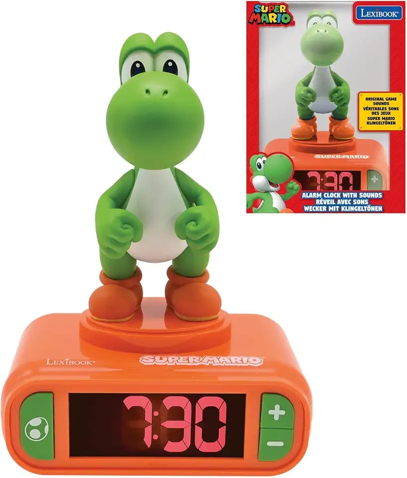 Lexibook, Nintendo Super Mario Wecker, RL800NI1LXB