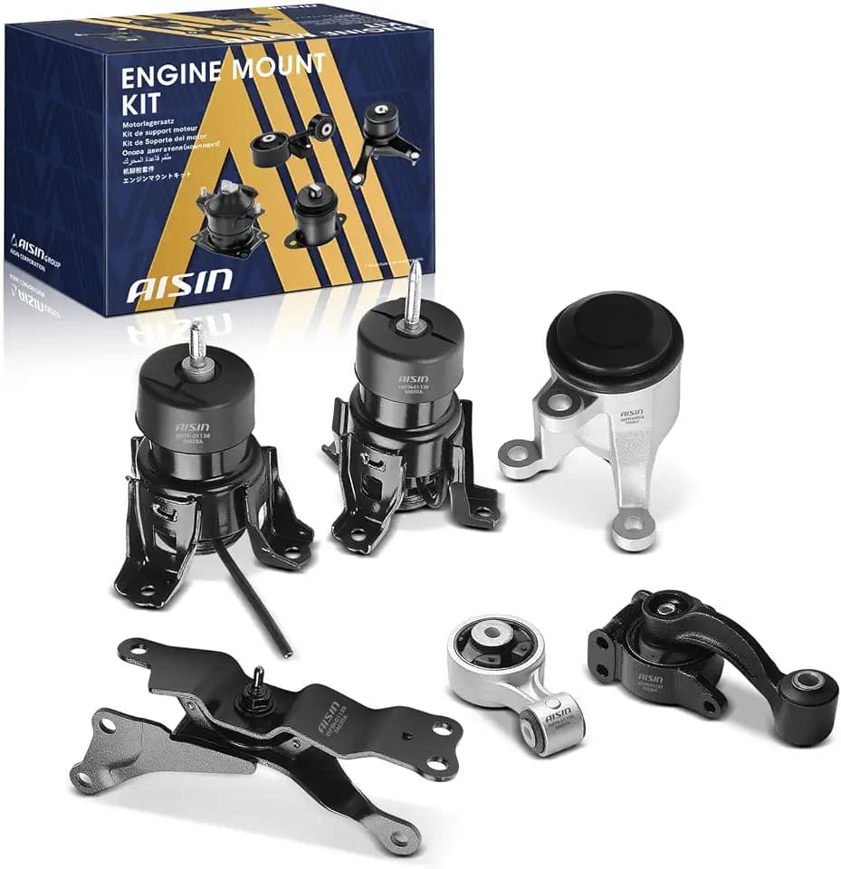 AISIN AFTERMARKET EMTN-20497 6Pcs Engine Motor & Auto Transmission Mount