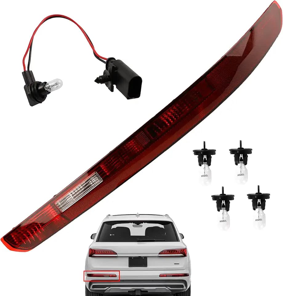 Left Taillight Rear Bumper Tail Light Reflector Fit for Audi Q7