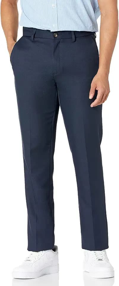 Amazon Essentials Herren Slim Fit Flatfront-Anzughose