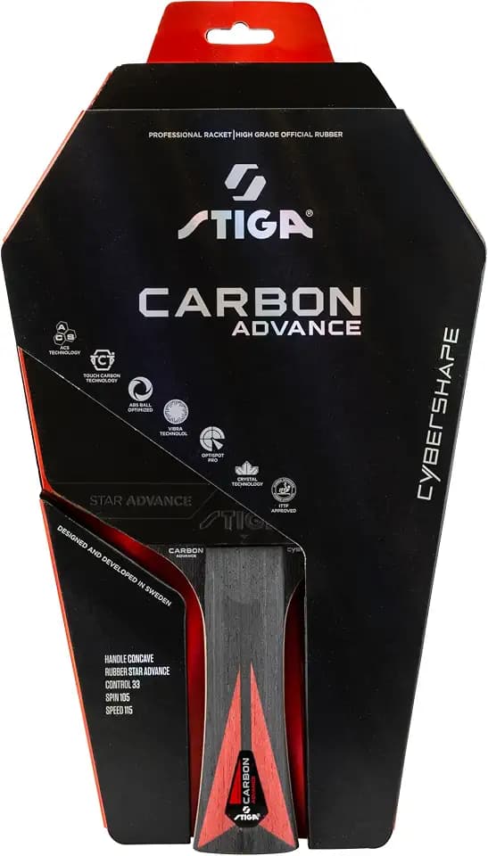 STIGA Tischtennisschläger Carbon Advance
