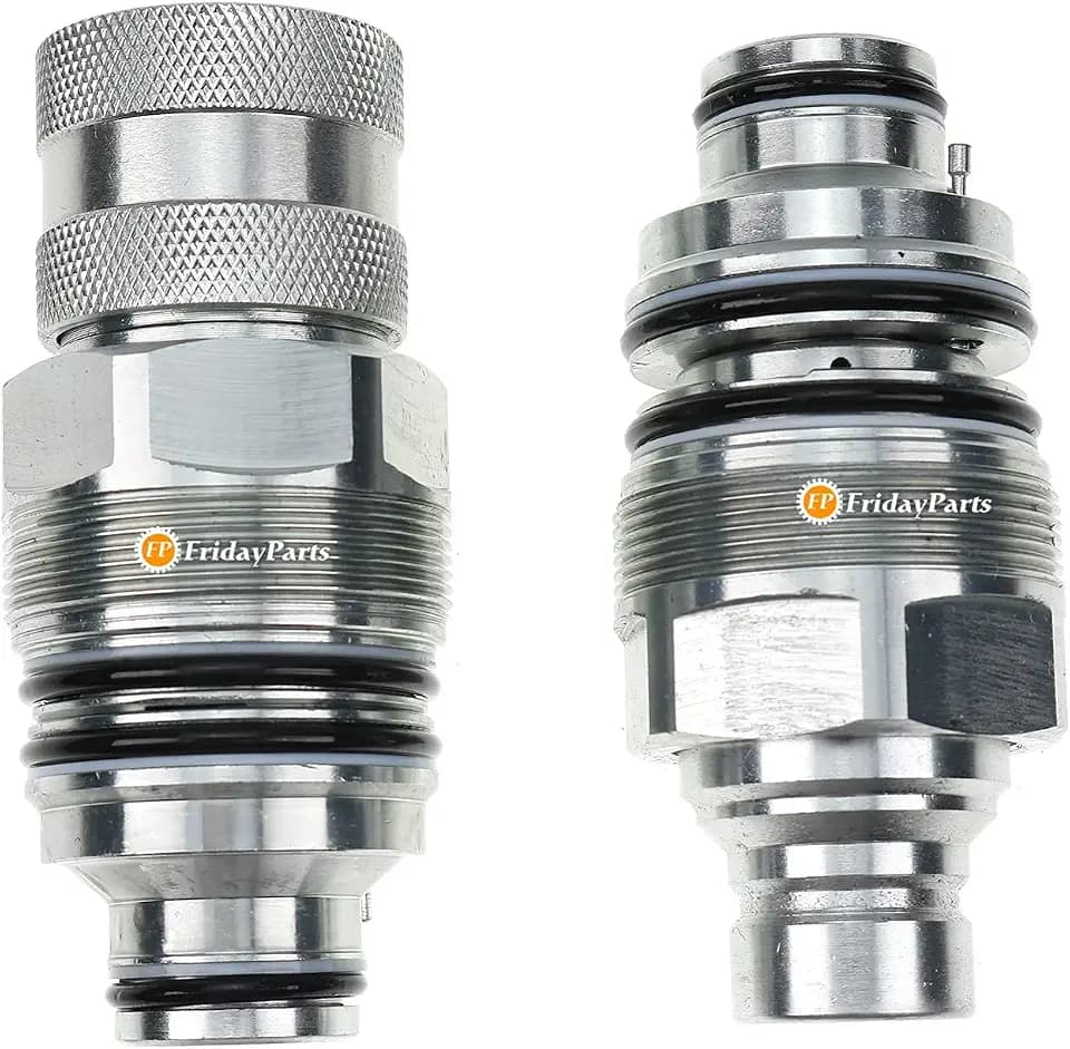 FridayParts Hydraulic Quick Connect Coupler Set V0511-77140 V0511-77150