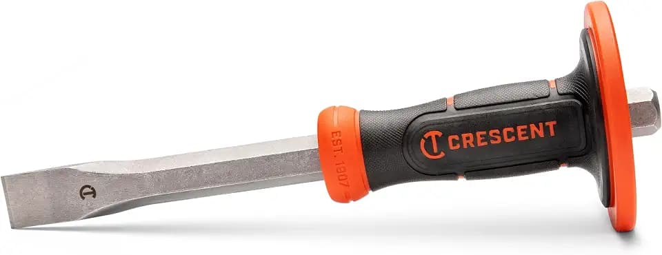 Crescent 1"x12" Chisel with Handguard - CC1H12