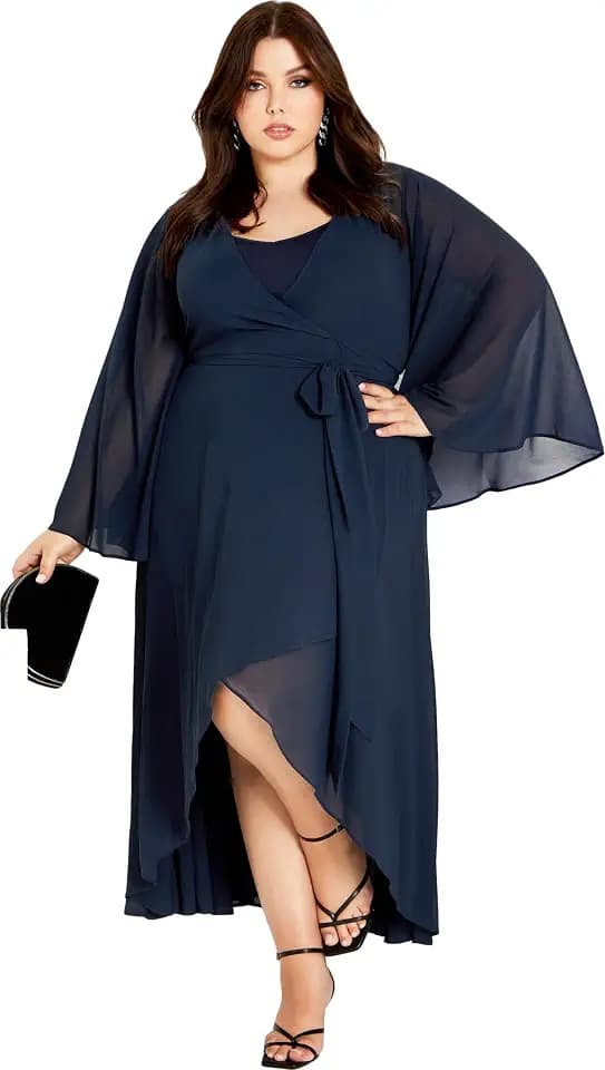 City Chic Fleetwood Maxi Dress