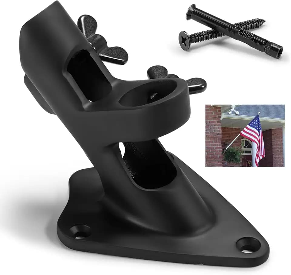 Flag Pole Holder For Outside House,316 Stainless Steel Flag Pole Bracket