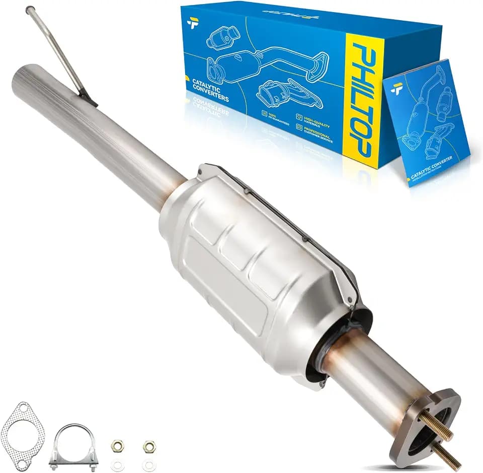 PHILTOP Catalytic Converter Kit Compatible with Ford, Mercury, Mazda 2005-2008 Escape/Mariner 3.0L/2.3L, 2005-2006 2008 Tribute 3.0L/2.3L OE 53763, 645293, 30411 (EPA Compliant)