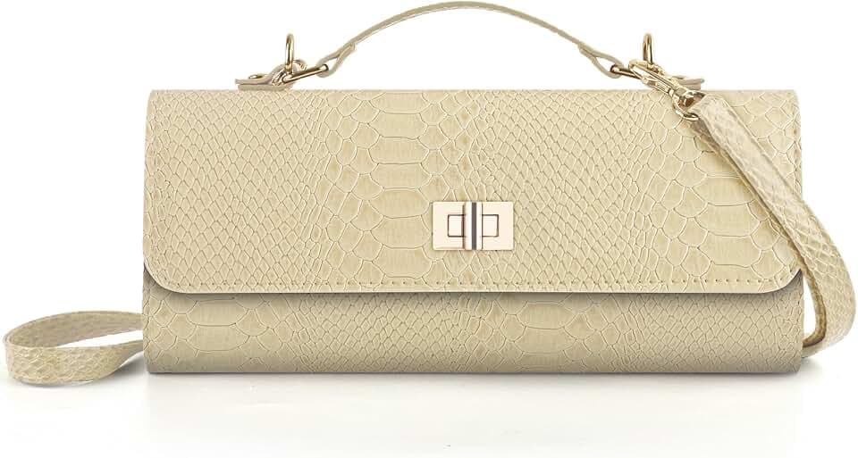 ERKOON Evening Bag Clutch Purses Women Handbag for Formal Wedding Party Cocktail Prom Crossbody Envelope Bag