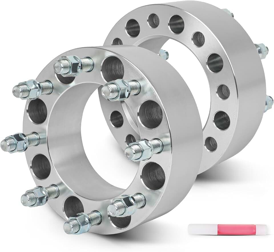 SCITOO 2.5" Wheel Spacers 8x6.5 for Ford for F-250 for Ram 2500 2Pcs