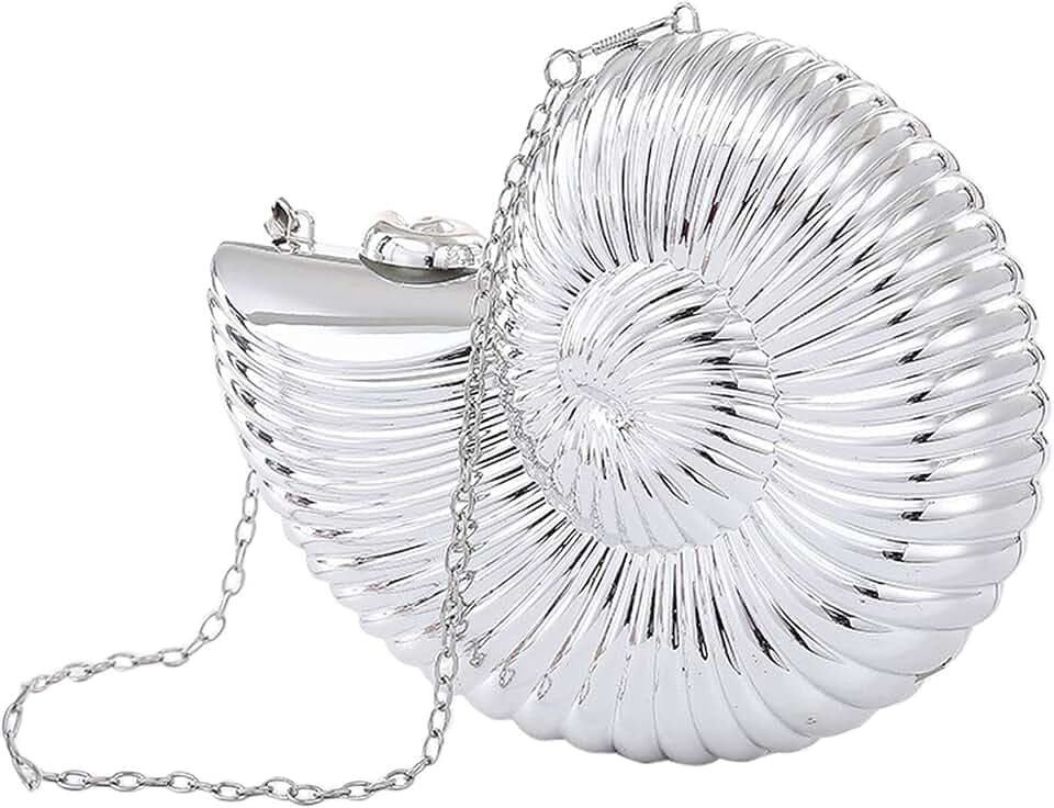 Seashell Bag Shell Purse Clutch - Women Evening Conch Novelty Shoulder Bag
