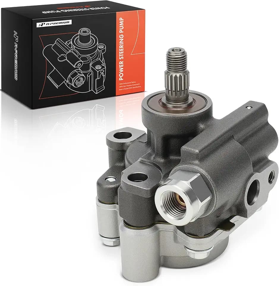 A-Premium Power Steering Pump, Precision-machined Steel