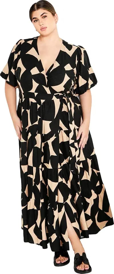 City Chic Plus Size Dress, Jezebel Maxi Dress