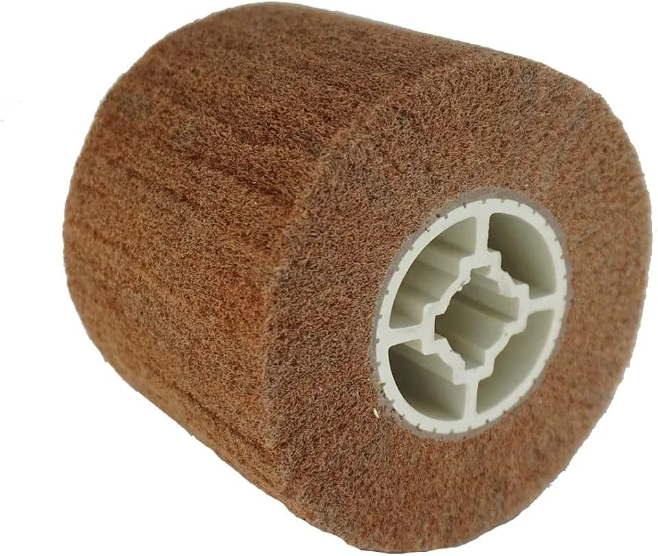 Schleifwalze Bürste Körnung 240,Nylonbürste für Satiniermaschine,Ø120x100mm