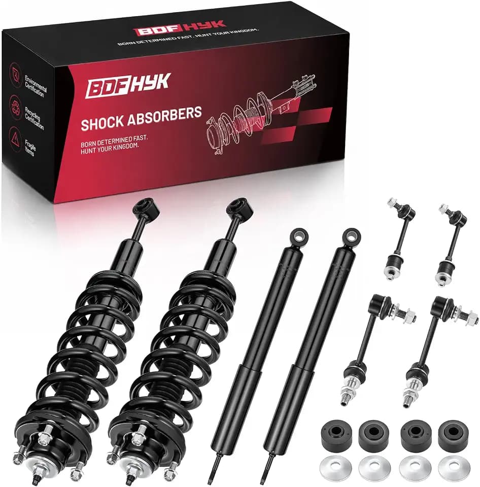 BDFHYK 8pcs Struts Shocks Kit 171371R 437270 for Toyota 4Runner 2003-2023