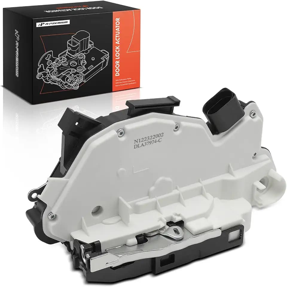 A-Premium Front Left Driver Door Lock Actuator Compatible with Volkswagen