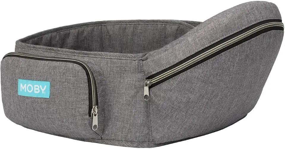 Grey Heather Hip Carrier by Moby Wrap