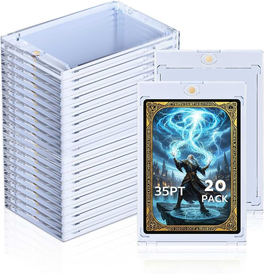 Magnetic Card Holder 35 PT, UV-Schutz Kartenhalter, 20 Stück