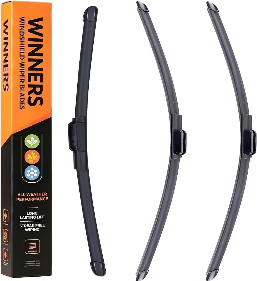 Wiper Blades for 2017 2018 2019 2020 2021 Honda Civic Hatchback – 26" + 18" Front Driver Passenger & 14" Rear Windshield Wiper Blade Replacement Kit, All-Season Beam Frameless, Easy Install
