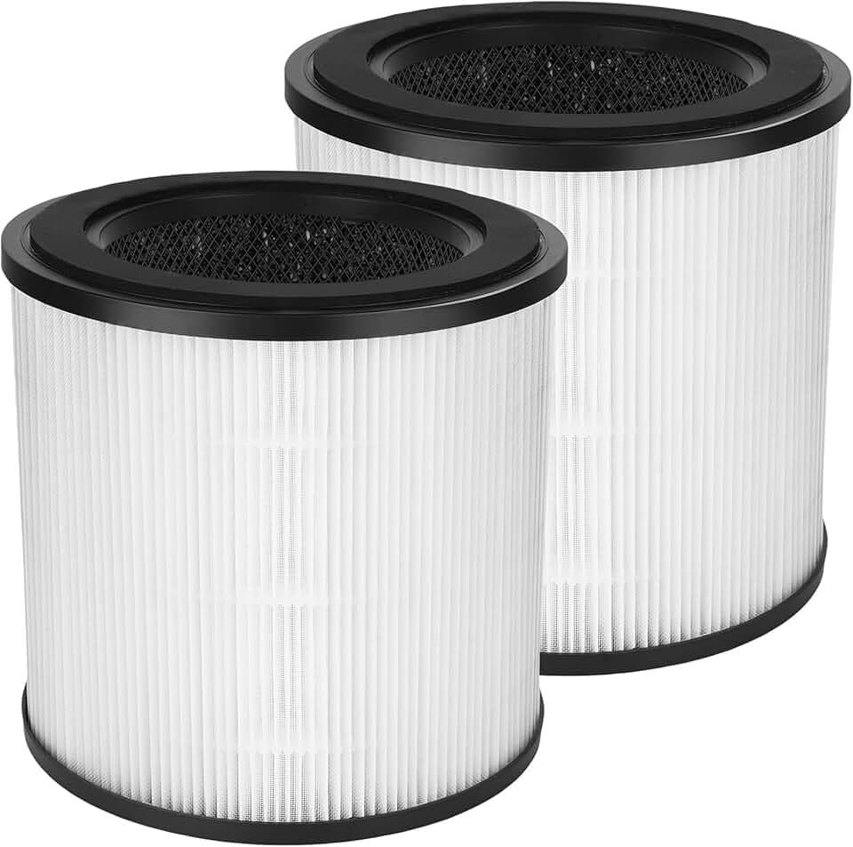 2 Stück FY0293/30 Filter Kompatibel mit Philips 800 Serie Luftreiniger, AC0820/10 AC0820/30 AC0830/10 AC0819/10, Ersatz FY0293/30 & FY0194/30 H13 True HEPA Filter und Aktivkohlefilter.