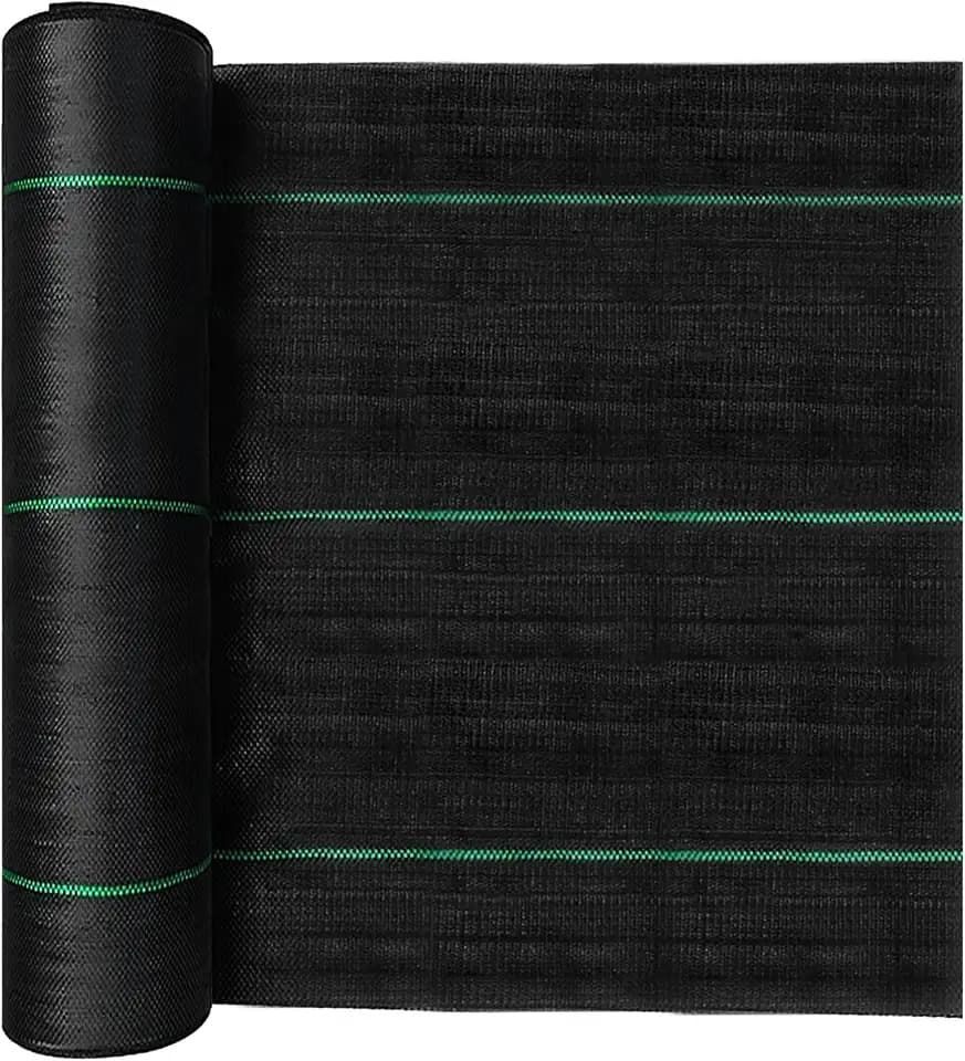 4ft x 100ft Weed Barrier Fabric, Heavy Duty Landscape Fabric
