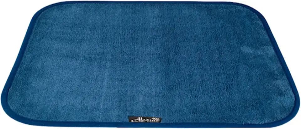 Aladino il tappeto Magico Rutschfester Teppich, 65x100cm, Nachtblau