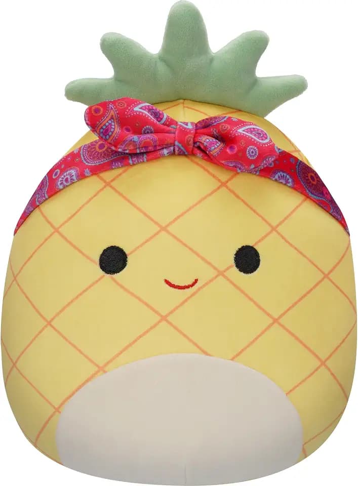 Squishmallows Original 8in Maui the Pineapple with Paisley Headband – Official Jazwares Plush (Little)