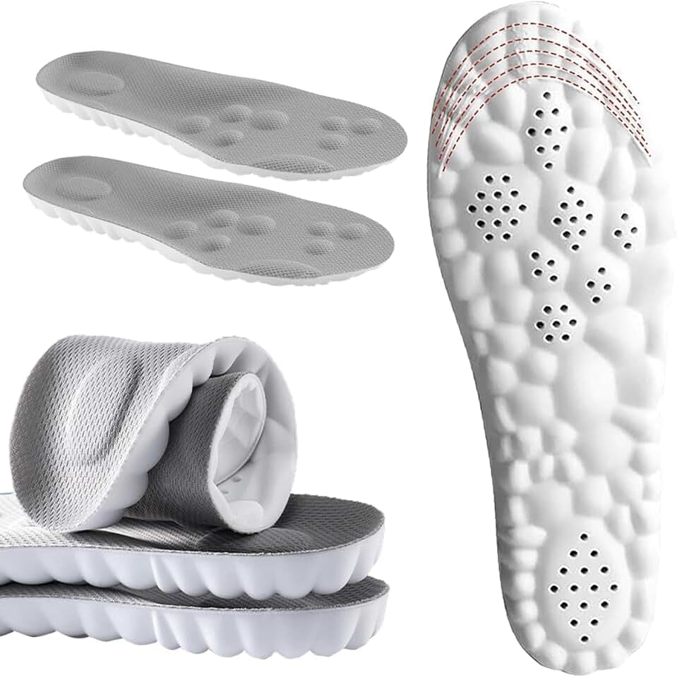 4D Cloud Insoles for Men and Women,Memory Foam Cloud Insoles