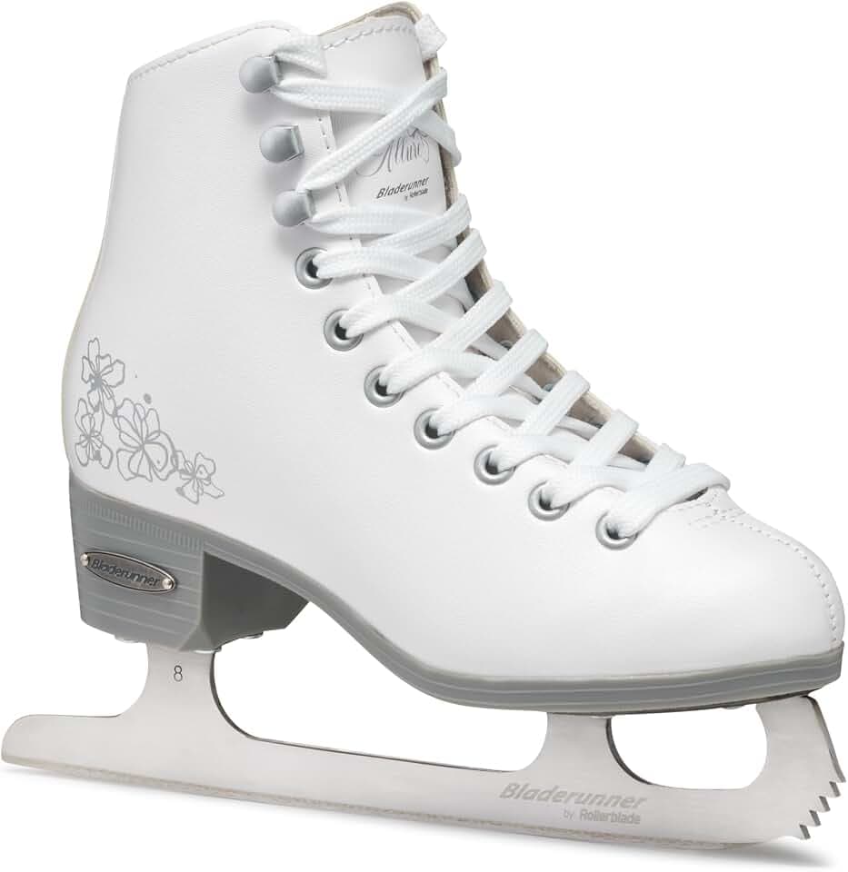 Bladerunner Ice by Rollerblade Allure Girls Figure Ice Skate, White