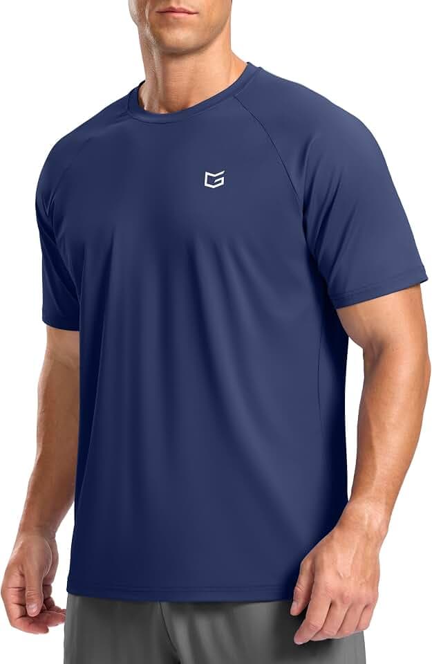 G Gradual Men's Athletic Workout T-Shirts Moisture Wicking Running Shirts