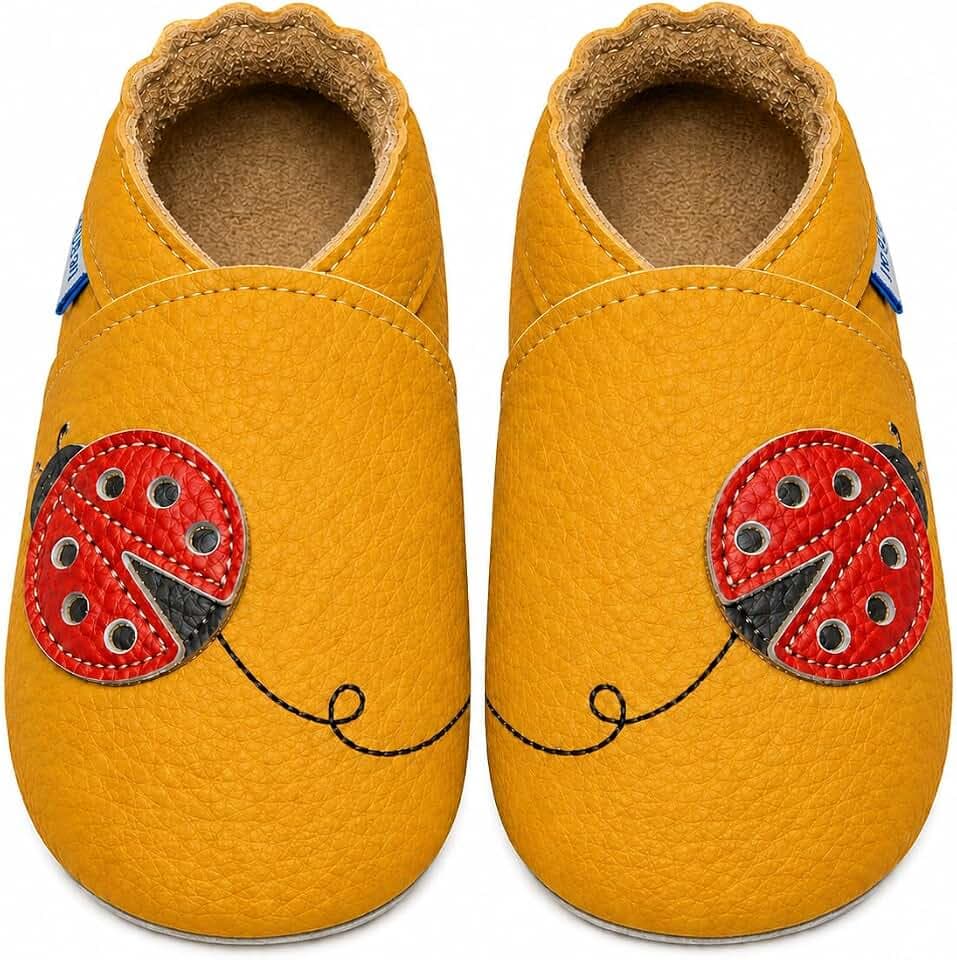 Happy Kids, Unisex Baby Babyschuhe - Krabbelschuhe & Puschen , rot - rot - Größe: