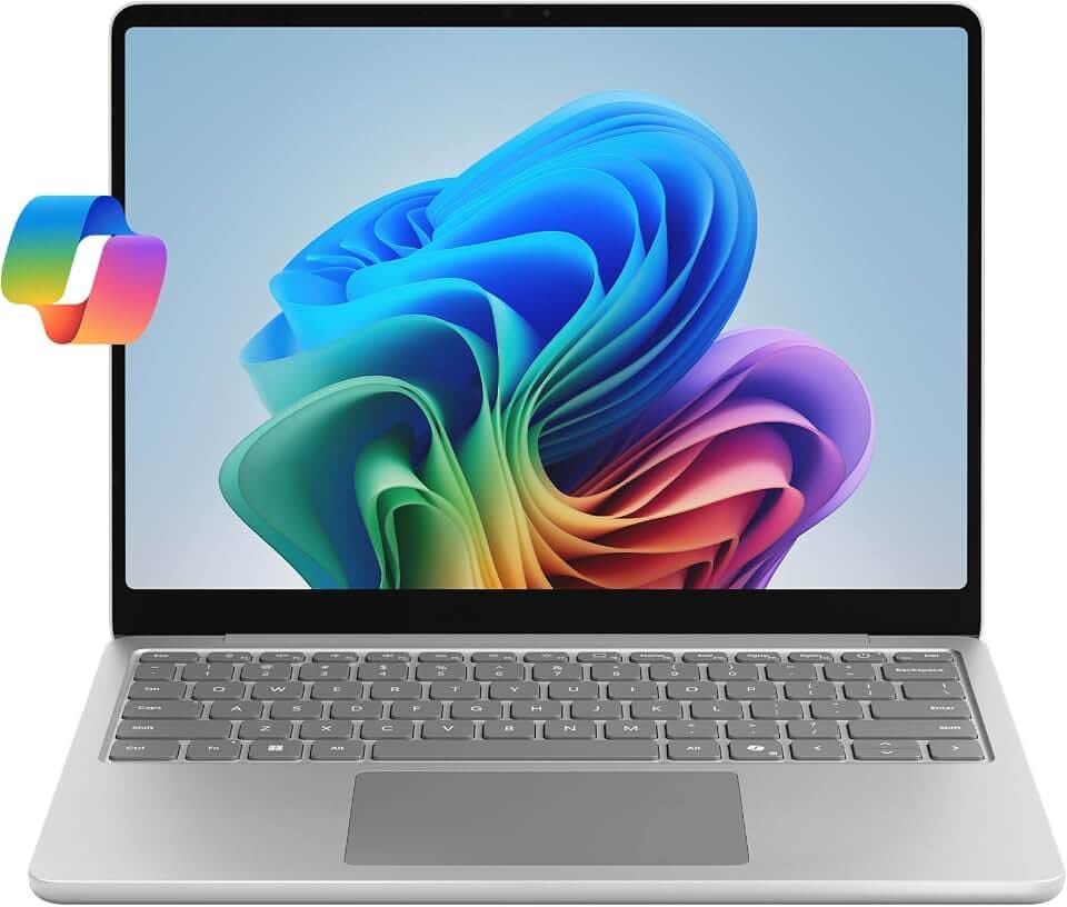 Microsoft Surface Laptop (2025), Windows 11 Copilot+ PC, 13" Touchscreen Display, Snapdragon X Plus (8 core), 16GB RAM, 512GB SSD Storage, Platinum