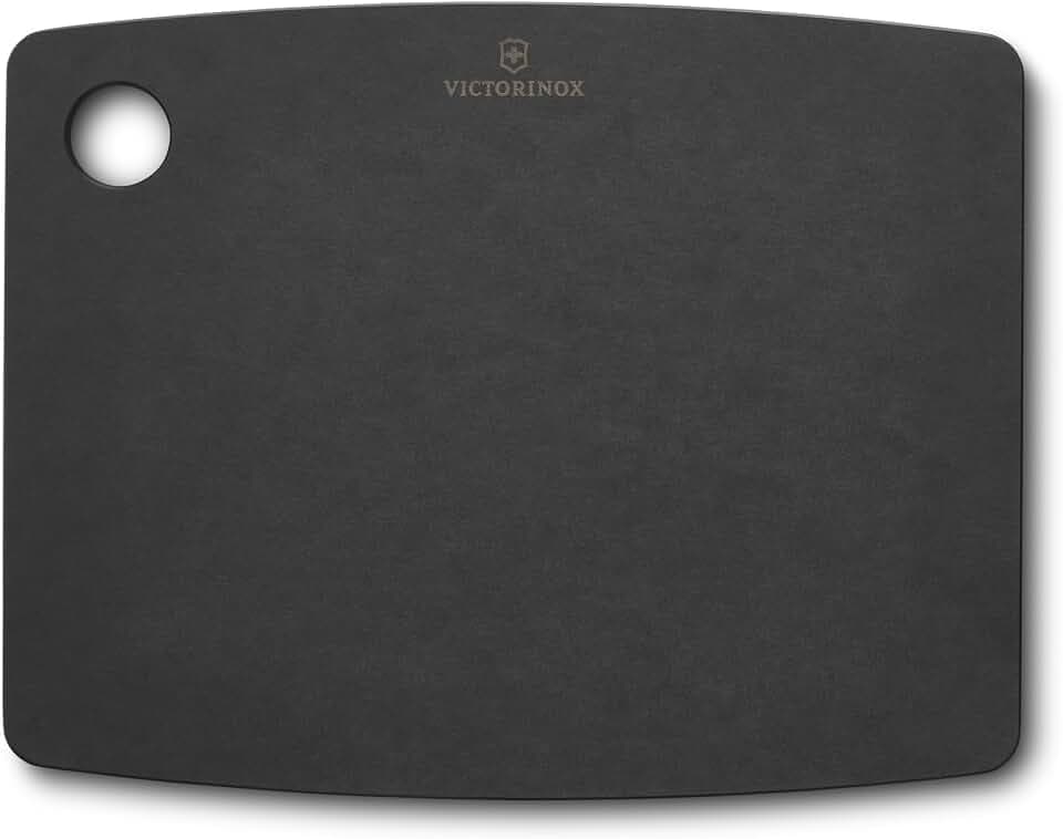 Victorinox Schneidebrett, Klingenschonend, Spülmaschinenfest, S, Schwarz
