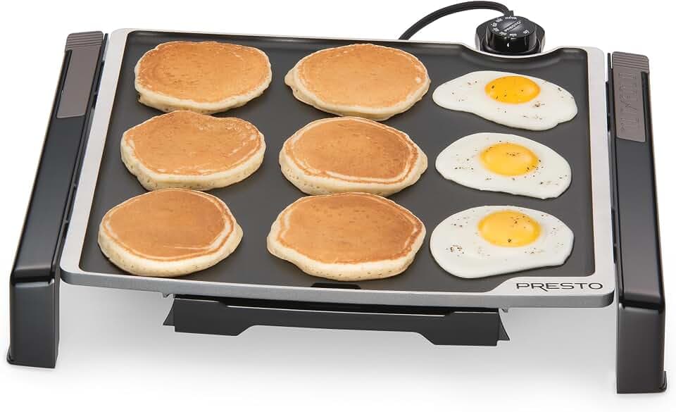 Presto 07071 15-Inch Electric Tilt-N-Fold Griddle
