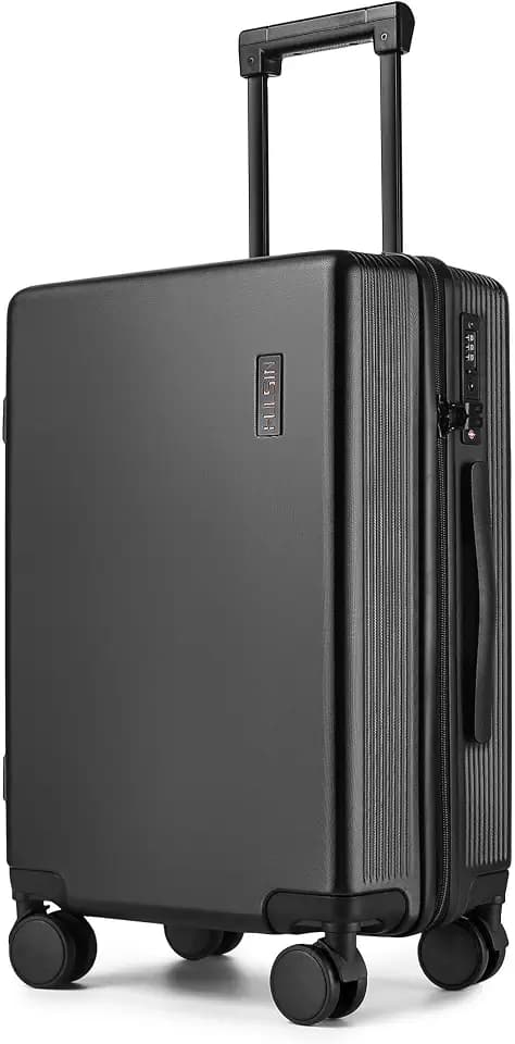 Hulsin 20 Inch Carry On Luggage 22x14x9 Airline Approved, Hardside Suitcase