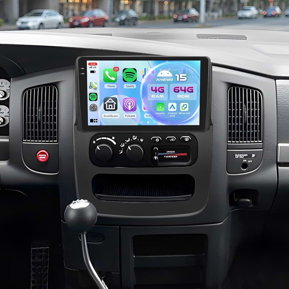 [4+64GB] Android Car Radio for Dodge RAM 1500/2500/3500 2002-2005 with GPS