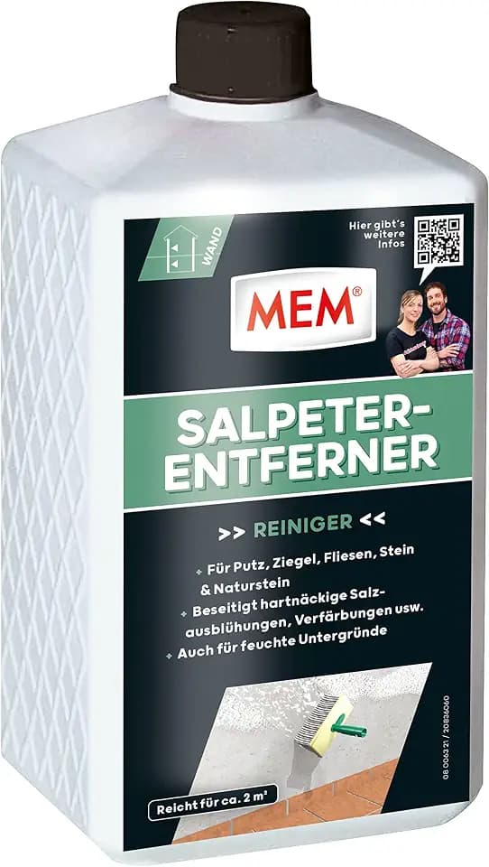 MEM Salpeter-Entferner Farblos – 1 L – Stein- & Wandreiniger