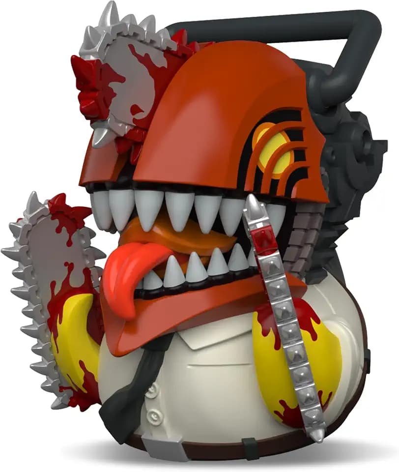 TUBBZ Erstausgabe: Chainsaw Man Cosplaying-Gummiente Vinylfigur