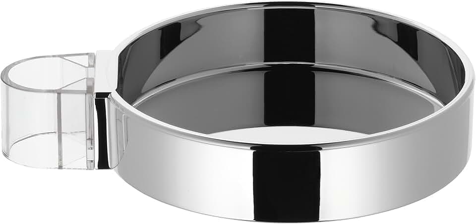 Hansgrohe HG28642000 Casetta C Chrome Soap Dish to fit onto a Shower Riser