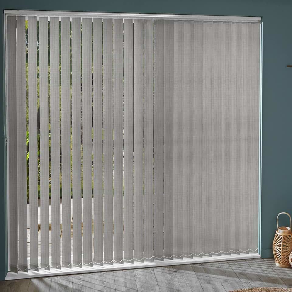 MADECOSTORE Lamellen für kalifornische Jalousien, 89 mm, 5 Stück, 8,9 x 280 cm