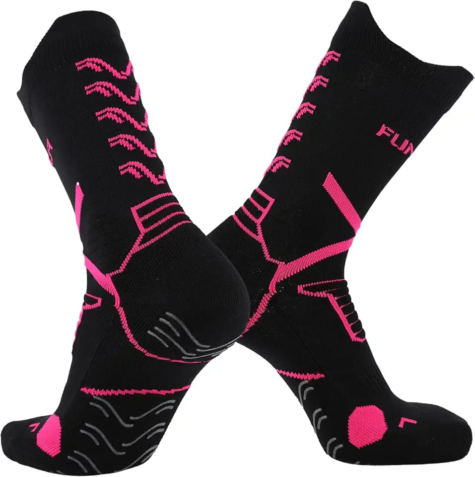 Grip Socks Soccer for Men&Women,Non-Slip Soccer Socks,Elite Compression Socks for Running Basketball （ men's size 6-11）