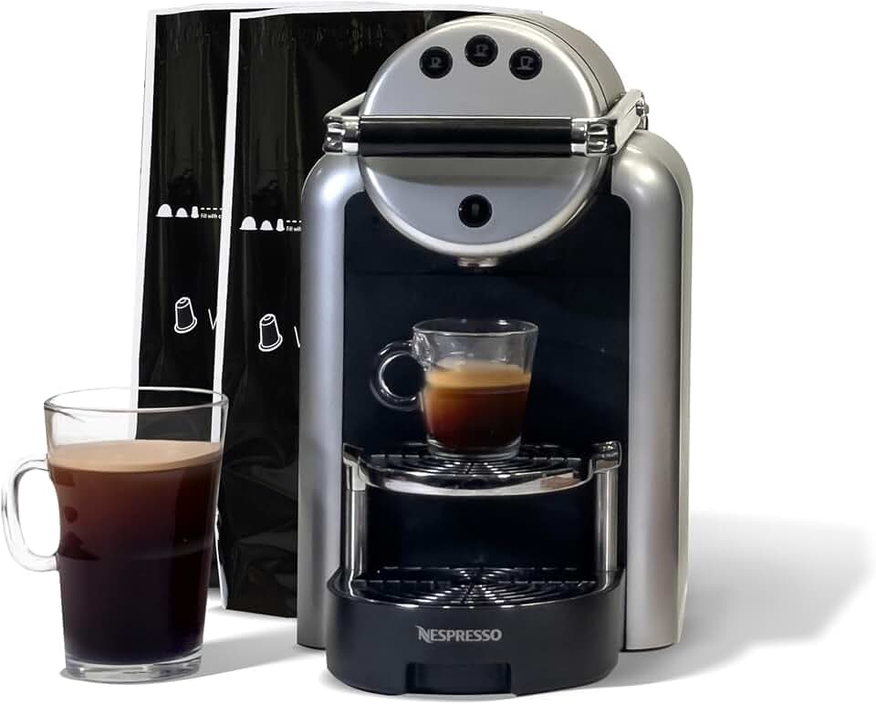 Nespresso Professional Machine Starter Bundle for Businesses, Zenius Professional Coffee Machine