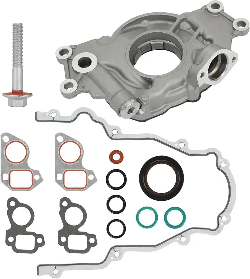 M295HV High Volume LS Oil Pump Kit for Chevy Silverado Avalanche Suburban Tahoe Trailblazer for GMC Sierra Yukon for Cadillac Escalade 4.8L 5.3L 6.0L Mellling Oil Pump Kit w/Gasket & Balancer Bolt